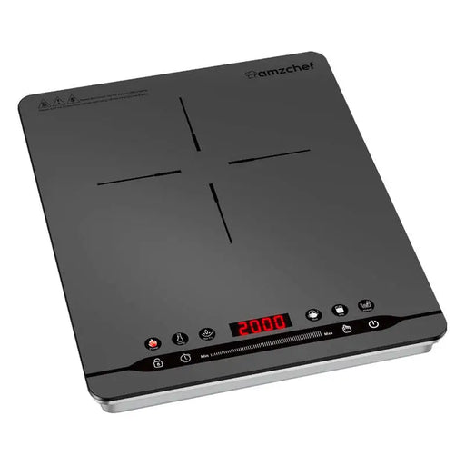 Индукционен котлон AMZCHEF SK-20CB14T-BU