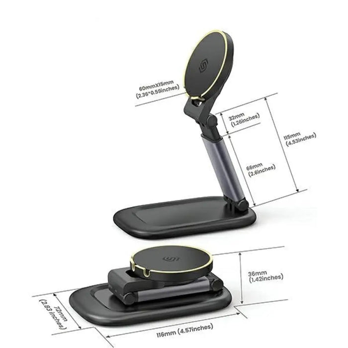 Индуктивна стойка SODI BM310 с MagSafe - черна