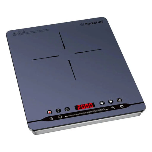 Индукционен котлон AMZCHEF SK-20CB14T-BU
