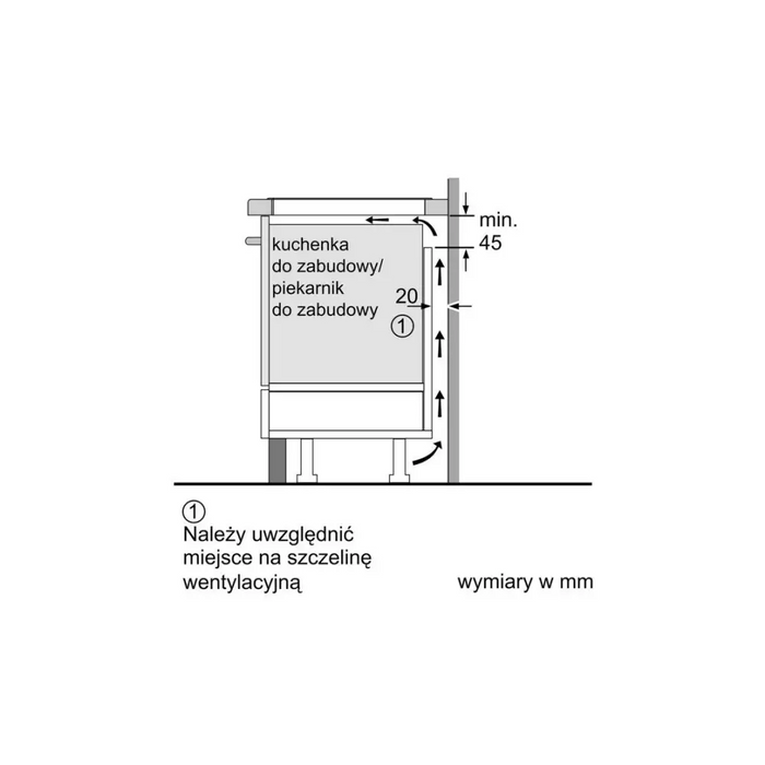 Индукционен котлон BOSCH PVQ61CHB1E подложка
