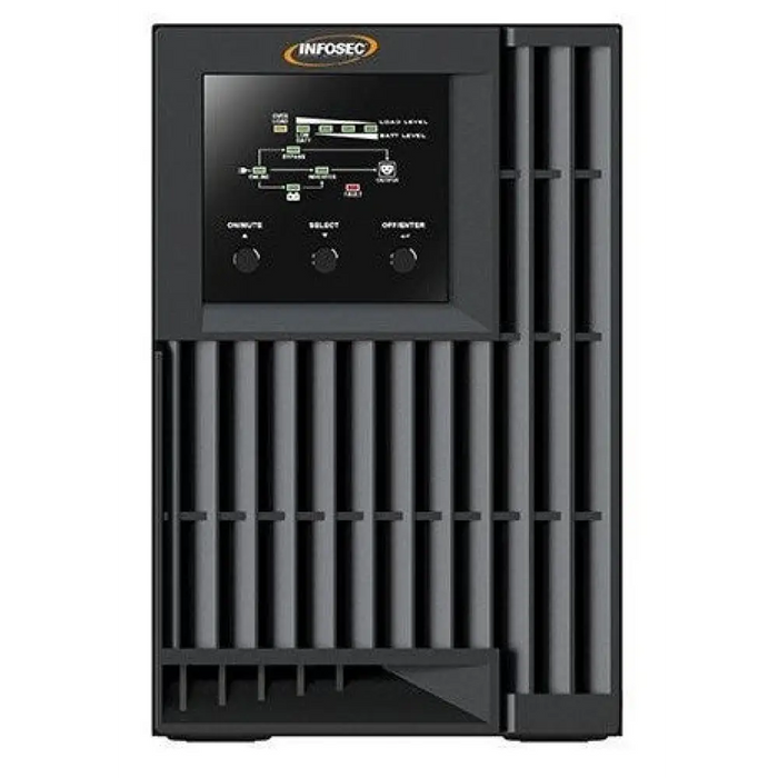 Infosec E4 Value 1000 непрекъсваемо захранване (UPS) Двойно