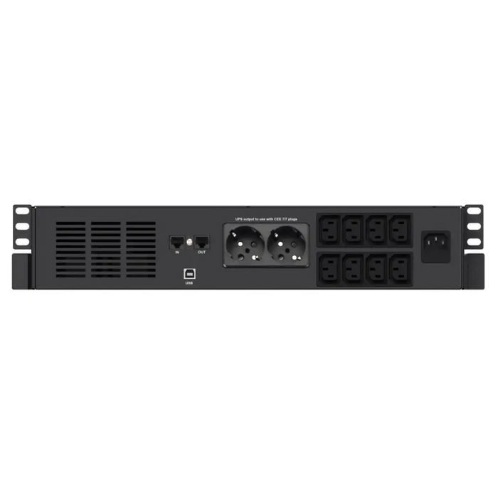 Infosec X4 1000 RM Plus UPS захранване с линейна