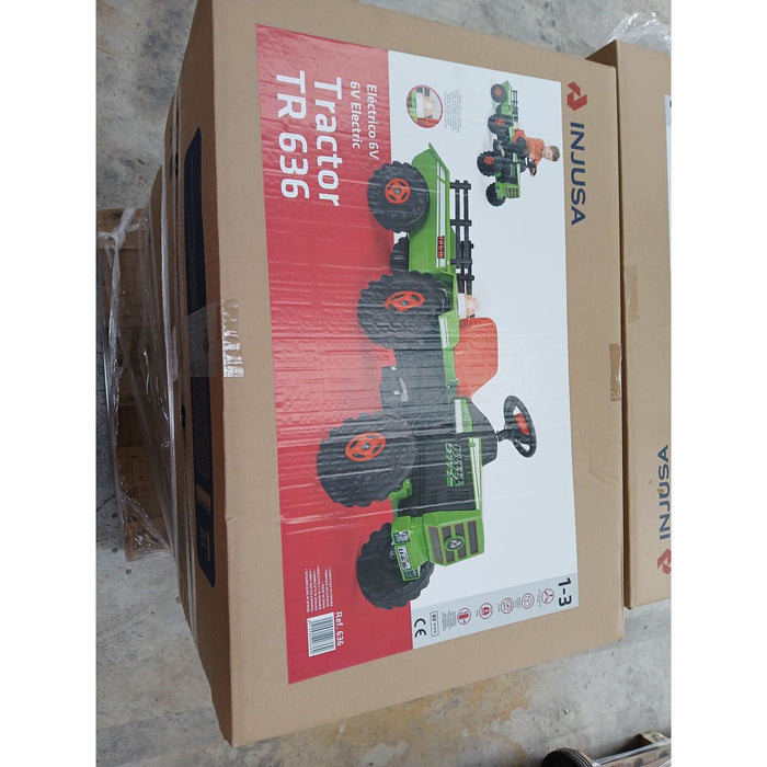 Трактор Injusa Basic 6V (136 x 52 x 50 cm)