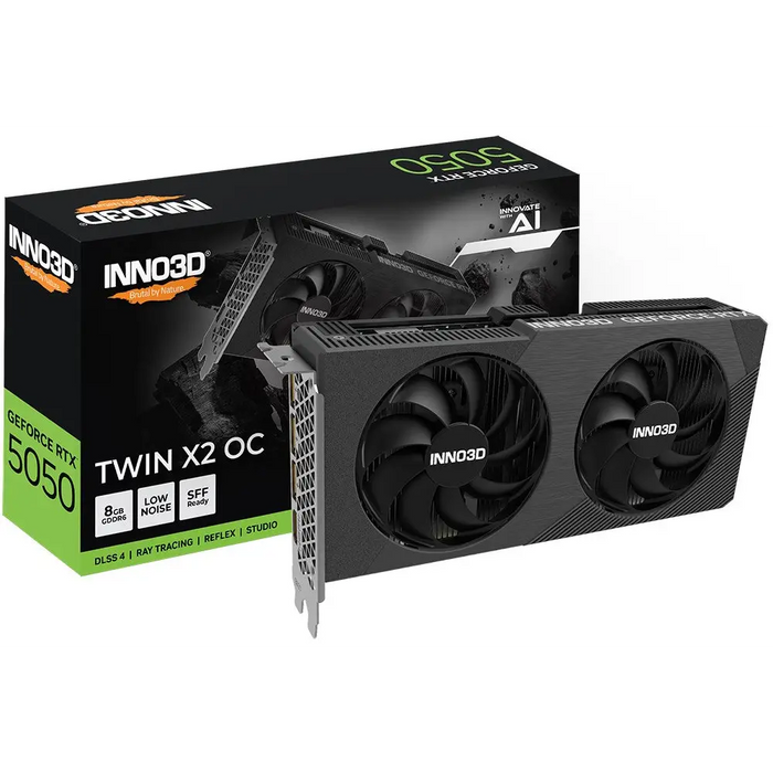 INNO3D GeForce RTX 5050 TWIN X2 OC NVIDIA 8 GB GDDR6