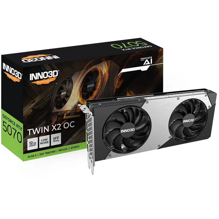 Inno3D GeForce RTX 5070 12GB GDDR7 Twin X2 OC