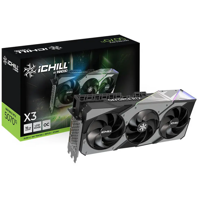 Inno3D iChill GeForce RTX 5070 Ti X3 NVIDIA 16 GB GDDR7