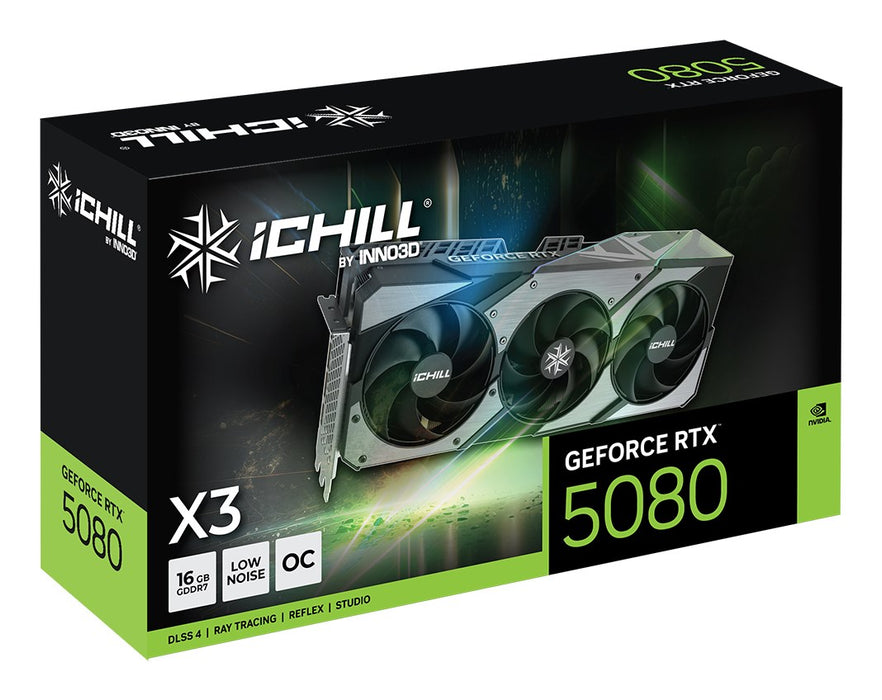 INNO3D iChill GeForce RTX 5080 X3 V2 NVIDIA 16 GB GDDR7