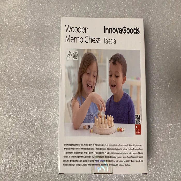 Дървена игра за памет Taeda InnovaGoods 26 Части