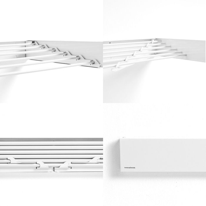 Сгъваем, разтегателен, прибиращ се стенен сушилник за дрехи Dryva 100 InnovaGoods