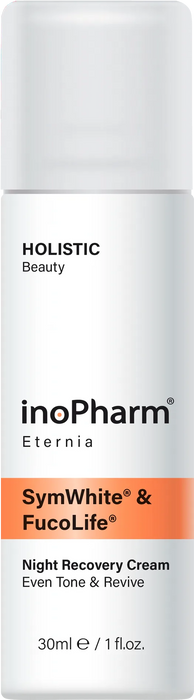 Възстановяващ нощен крем SymWhite & FucoLife, 30 ml