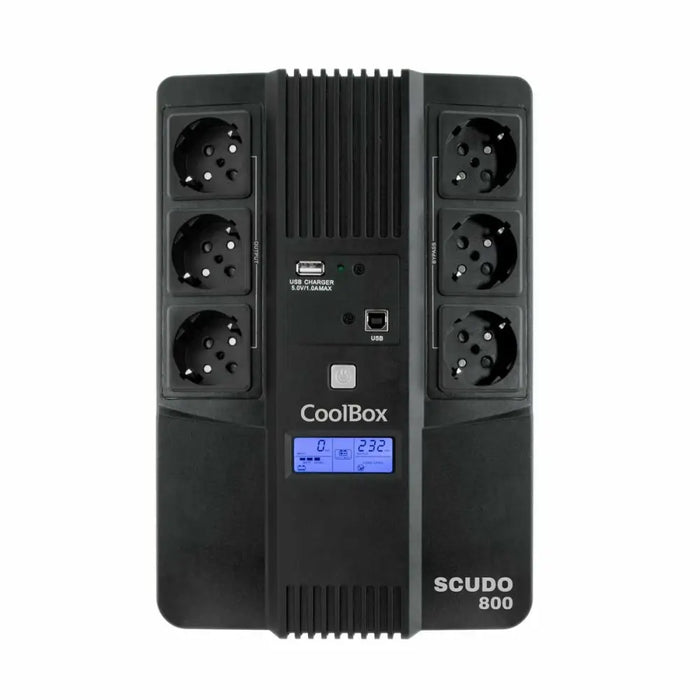 Инрактивен UPS CoolBox COO-SAISCU3-800 800 W 480 W