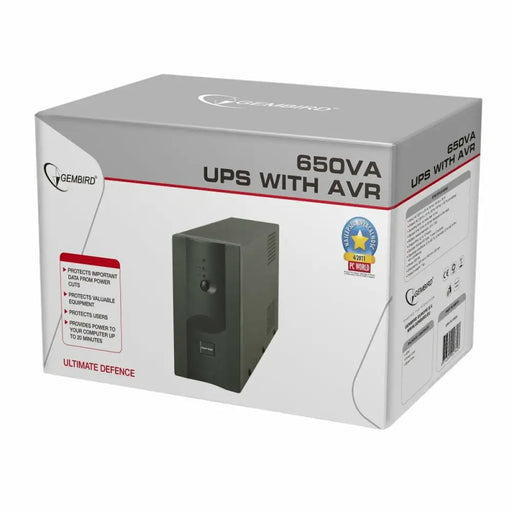 Инрактивен UPS GEMBIRD UPS-PC-652A 390 W