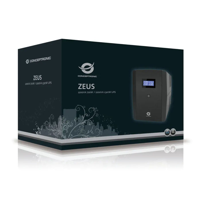 Инрактивен UPS Conceptronic ZEUS04EM 2200 VA