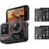 Екшън камера INSTA 360 ACE PRO 2 DUAL BATTERY BUNDLE WI-FI, GPS