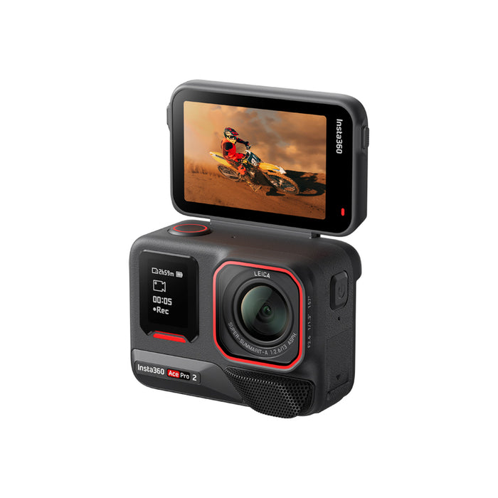 Екшън камера INSTA 360 ACE PRO 2 DUAL BATTERY BUNDLE WI-FI, GPS