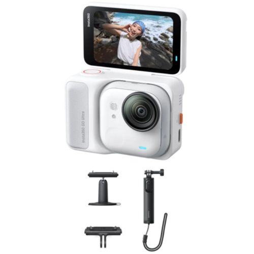 Insta360 GO Ultra Action Camera 4K Creator Bundle Arctic White EU