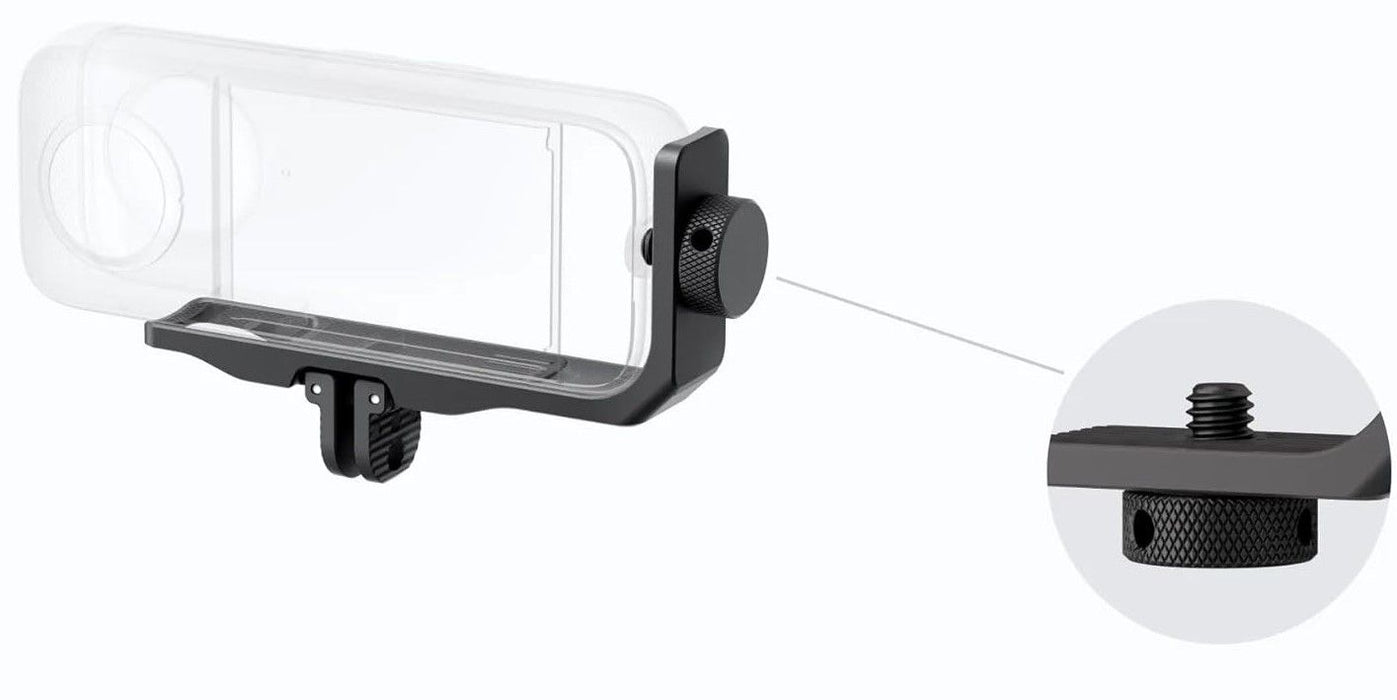 Стойка Insta360 - Horizontal Action Mount, X3, черна