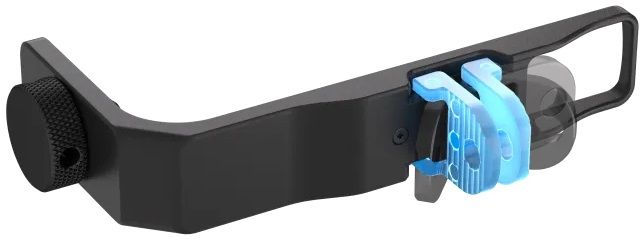Стойка Insta360 - Horizontal Action Mount, X3, черна