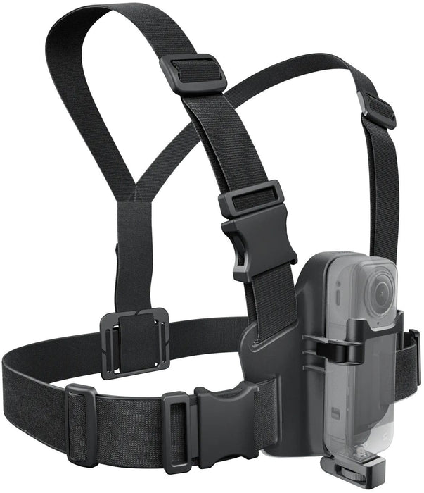 Аксесоар Insta360 - POV Chest Mount, X5, черен