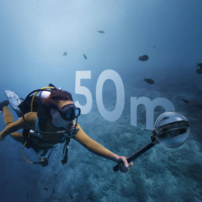 Водоустойчив калъф Insta360 - Invisible Dive Case Pro, X5, прозрачен