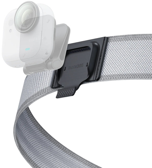 Аксесоар Insta360 - Easy Clip Headband, GO Ultra, сив