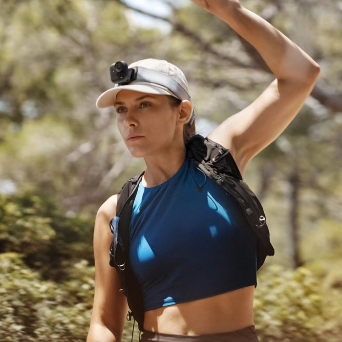 Аксесоар Insta360 - Easy Clip Headband, GO Ultra, сив