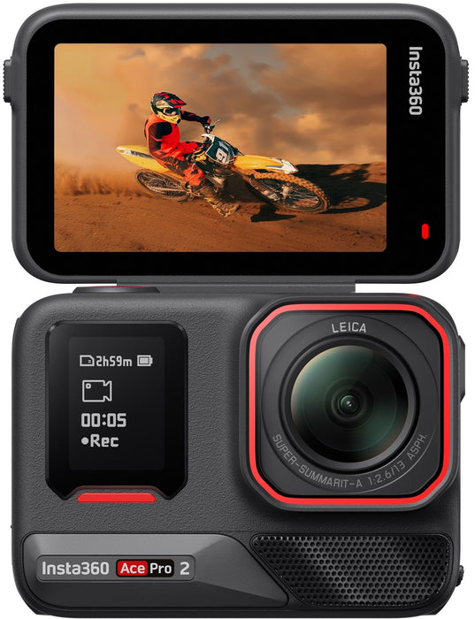 Екшън камера Insta360 - Ace Pro 2, 8K, 50MPx, черна