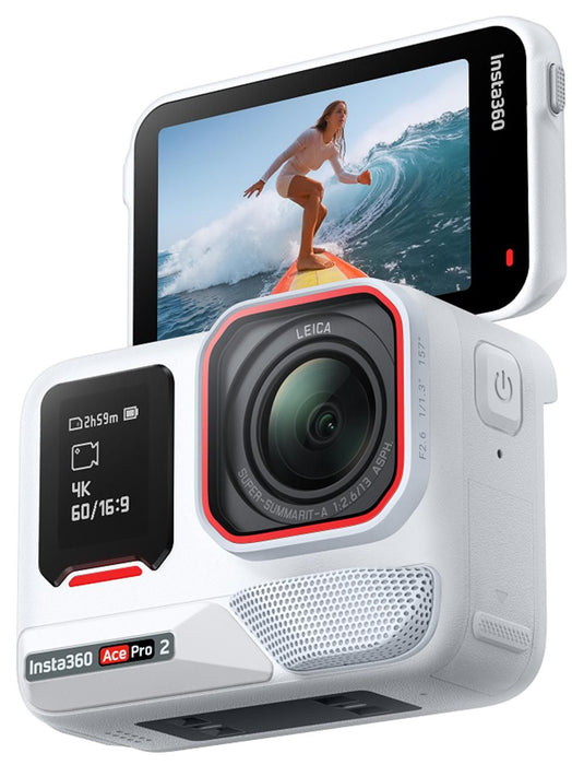 Екшън камера Insta360 - Ace Pro 2, Arctic White