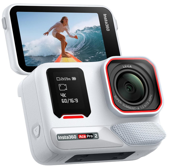 Екшън камера Insta360 - Ace Pro 2, Arctic White