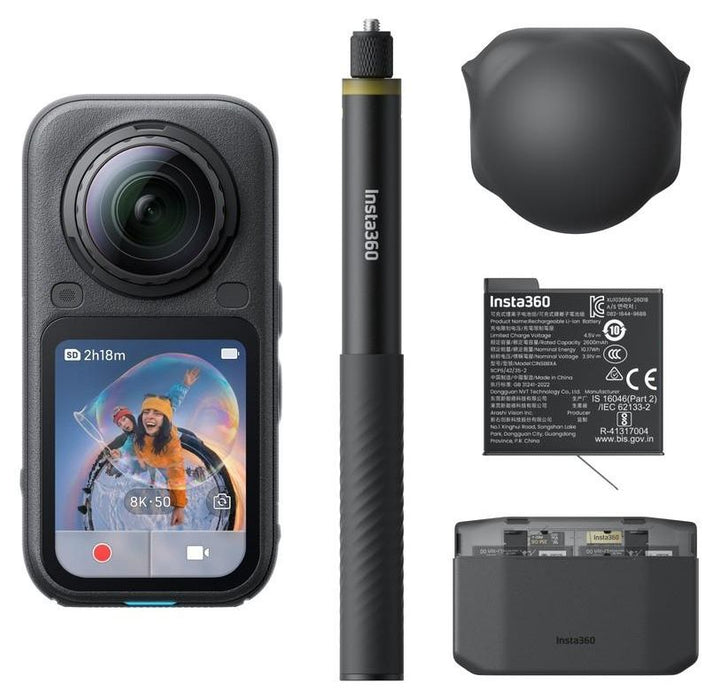 Екшън камера INSTA 360 X6 ESSENTIAL BUNDLE 42.0 MPx, WI-FI