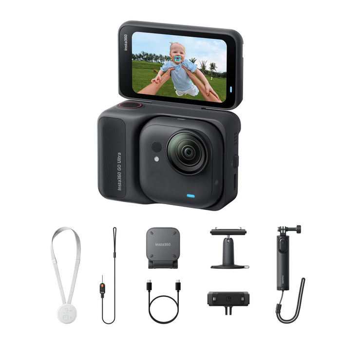 Цифрова камера Insta360 GOULTRACREATORBLACK Черен