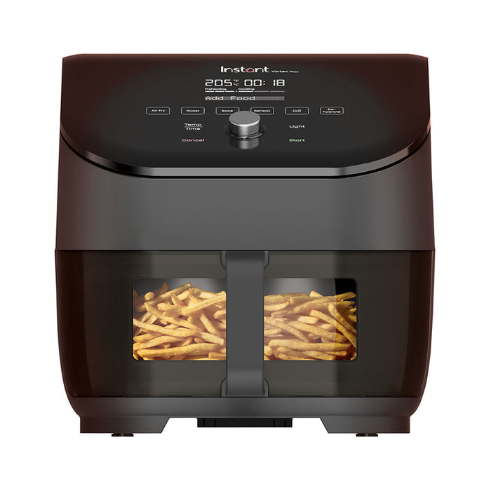 Уред за здравословно готвенe INSTANT VORTEX PLUS CLEARCOOK , С ПРОЗОРЕЦ 5.70 L, ТАЙМЕР, ЧЕРЕН
