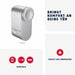 Интелигентни Брави ABUS LOXERIS One CFA4100 S Сив Метал 17