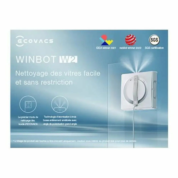 Интелигентен Робот за Почистване на Стъкла ECOVACS