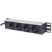 Intellinet 10’’ 1U Rackmount 4-Outport Power Distribution