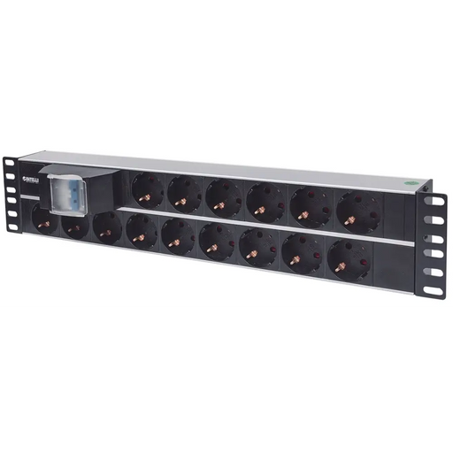 Intellinet 19’’ 2U Rackmount 15-изходен разпределител