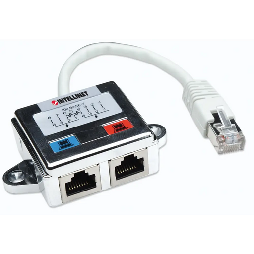 Intellinet 2-портов модулен разпределител Cat5e FTP