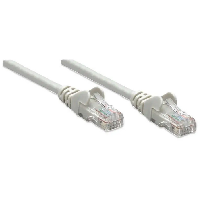 Intellinet Network Patch Cable Cat5e 3m Grey CCA U/UTP PVC