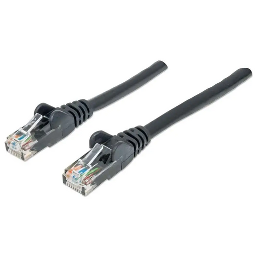 Intellinet Network Patch Cable Cat6 3m черен CCA U/UTP PVC