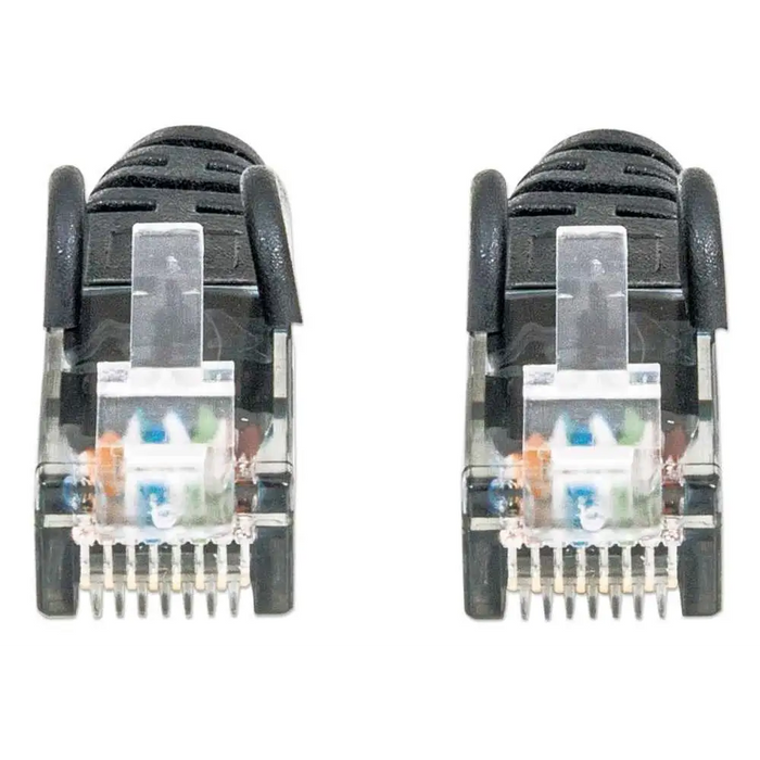 Intellinet Network Patch Cable Cat6 3m черен CCA U/UTP PVC