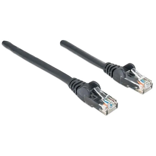 Intellinet Network Patch Cable Cat6 3m черен CCA U/UTP PVC