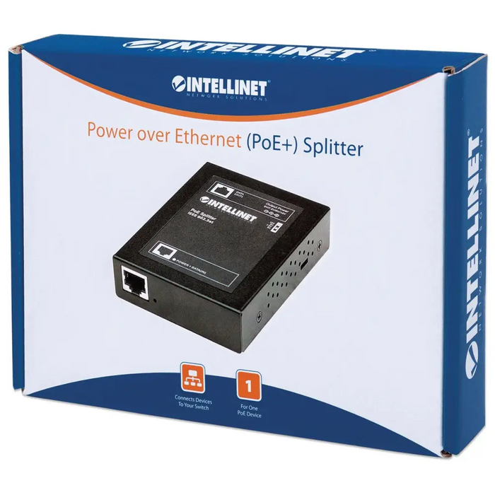 Intellinet Power over Ethernet (PoE+) сплитер IEEE802.3at