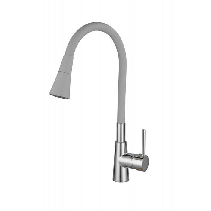 СМЕСИТЕЛ ЗА КУХНЯ INTER CERAMIC HAVANA СИВ