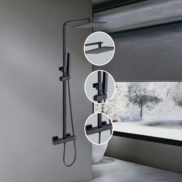 ТЕРМОСТАТНА ДУШ СИСТЕМА БЛЕЙК INTER CERAMIC 6222B