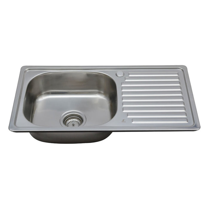 КУХНЕНСКА МИВКА INTER CERAMIC ICK 7540 ДЯСНА 75Х40Х15 СМ.