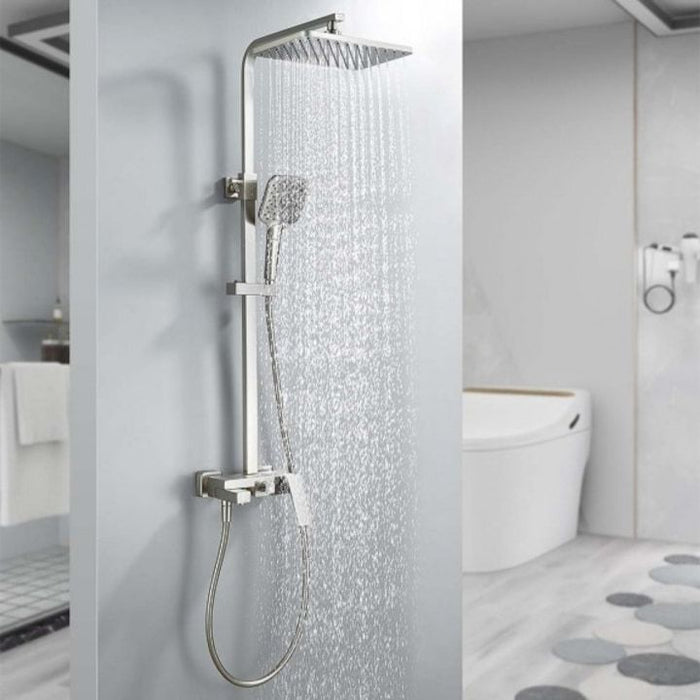 Душ система Inter Ceramic - Елинор, 6891, сребриста