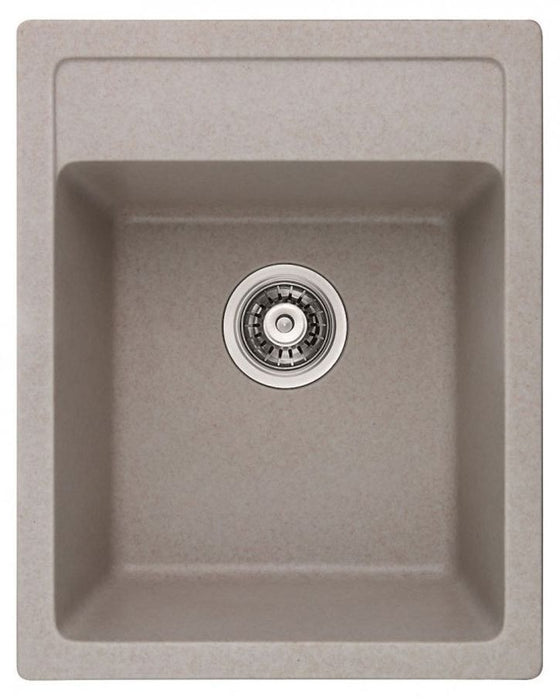 Кухненска мивка Inter Ceramic - ICGS 4050, гранитна, бежова