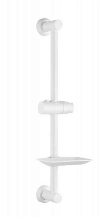 Тръбно окачване Inter Ceramic - 1019MW, бял мат