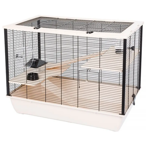 INTER-ZOO Hugo Wood beige - клетка за гризачи - 78 x 48 x