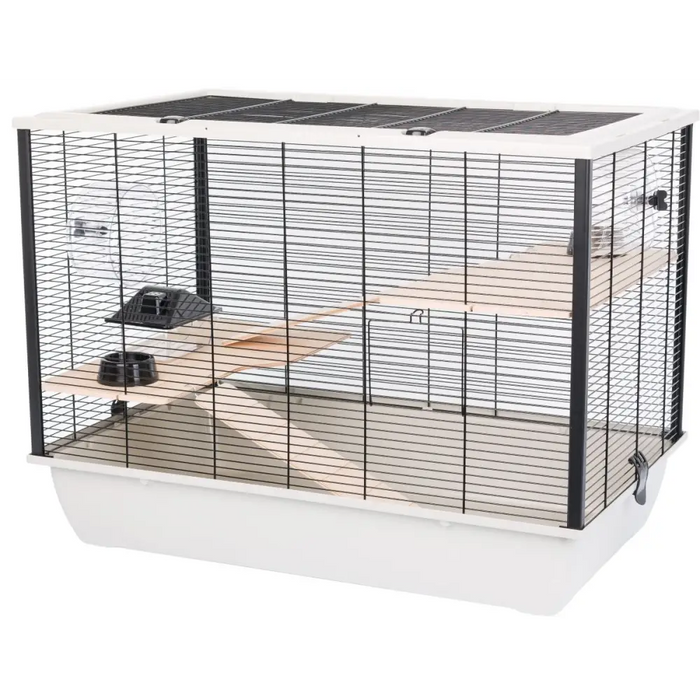 INTER-ZOO Hugo Wood grey - клетка за гризачи - 78 x 48 x